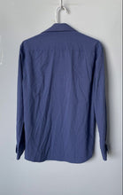 Load image into Gallery viewer, Lucky Brand Mens Blue Printed Slim Fit 4 Way Stretch Long Sleeve Dress Shirt M