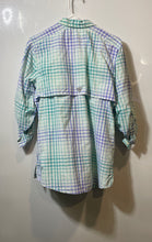 Load image into Gallery viewer, Columbia Mens Multicolor Plaid Long Sleeve Regular Fit Button-Up Shirt Size M