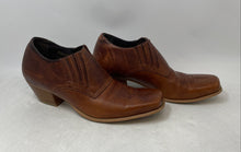 Load image into Gallery viewer, Durango Womens P063518 Brown Block Heel Cowgirl Western Boots Size 7.5M