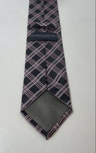 Load image into Gallery viewer, Giorgio Brutini Mens Multicolor Plaid Print Keeper Loop Adjustable Pointed Tie
