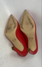 Load image into Gallery viewer, Michael Kors Womens Red Pointed Toe Slip-On Pump Heels Size 7.5M