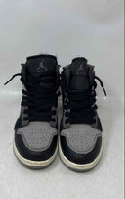 Load image into Gallery viewer, Nike Boys Air Jordan 1 Mid SE Craft DV0438-001 Gray Black Sneakers Shoes Sz 4.5Y
