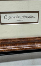 Load image into Gallery viewer, O Jerusalem By Artist Greg Olsen Jerusalem Framed Artwork Print With COA