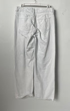 Load image into Gallery viewer, Mango Womens White Denim Light Wash Stretch Pockets Straight Leg Jeans Size 4