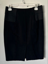 Load image into Gallery viewer, Calvin Klein Womens Black Regular Fit Pull-On Straight & Pencil Skirt Size 8