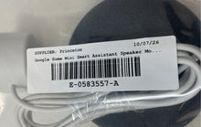Load image into Gallery viewer, Google Home Mini 1st Gen Gray Smart Assistant Speaker Model H0A Untested