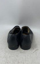 Load image into Gallery viewer, Unbranded Mens Black Leather Moc Toe Slip-On Loafer Shoes Size 8.5