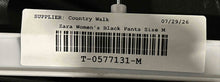Load image into Gallery viewer, Zara Womens Black Leather Stretch Pockets Ankle Pants Size Medium