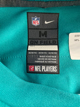 Load image into Gallery viewer, Nike Youth Green Orange White NFL Miami Dolphins Jaylen Waddle #17 Jersey Size M