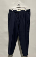 Load image into Gallery viewer, Brooks Brothers Mens Blue Pinstripe Straight Leg Dress Pants Size W34xL36