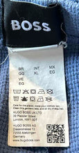 Load image into Gallery viewer, Hugo Boss Mens Blue Elastic Waist Waffle Knit Drawstring Sleep Shorts Size XL