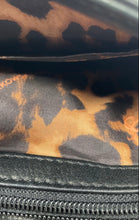Load image into Gallery viewer, B. Makowsky Womens Gray Black Animal Print Adjustable Strap Crossbody Bag