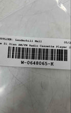 Load image into Gallery viewer, Presidian Silver Pocket AM/FM Stereo Radio Cassette Player Not Tested