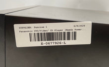 Load image into Gallery viewer, Panasonic Gray 5-Disc DVD Video CD Player Changer Needs Power Cable Not Tested