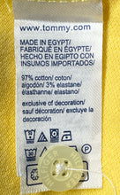 Load image into Gallery viewer, Tommy Hilfiger Mens Yellow Short Sleeve Regular Fit Polo Shirt Size Large