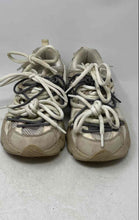 Load image into Gallery viewer, Zara Mens White Beige Round Toe Low Top Lace-Up Sneakers Shoes Size 43