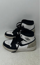 Load image into Gallery viewer, Nike Mens Air Jordan 1 555088-108 White Black Leather Sneakers Shoes Size 7
