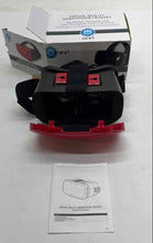 Load image into Gallery viewer, Onn Red Black VR Virtual Reality Smartphone Headset Not Tested