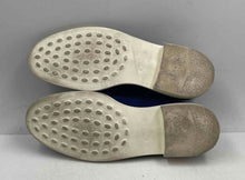 Load image into Gallery viewer, Authentic Tod's Mens Blue Round Toe Lace-Up Wingtip Oxford Dress Shoes Size 7