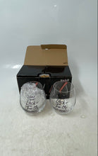 Load image into Gallery viewer, Set Of 2 Pcs JoyJolt Star Wars Darth Vader 15 Oz Stemless Drinking Glasses