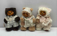 Load image into Gallery viewer, Set Of 3 Raikes Robert Multicolor Timmy Teddy Bears Plush Toys