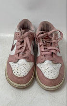 Load image into Gallery viewer, Nike Kids Dunk Low DO6485-600 Pink White Leather Lace-Up Sneaker Shoes Size 5Y