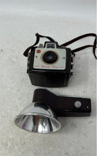 Load image into Gallery viewer, Vintage Kodak Brownie Holiday Roll Film Camera With Case Not Tested