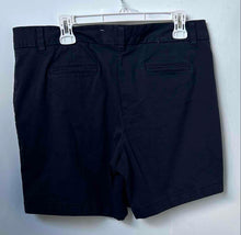 Load image into Gallery viewer, Tommy Hilfiger Womens Dark Blue Flat Front Slash Pockets Chino Shorts Size 14