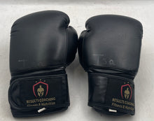 Load image into Gallery viewer, King Unisex Black Adjustable Velcro Results Coaching Boxing Gloves Size 12Oz