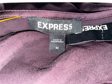 Load image into Gallery viewer, Express Womens Purple Sleeveless Cowl Neck Bodysuit Top Size M With Tag