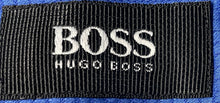 Load image into Gallery viewer, Hugo Boss Mens Blue Long Sleeve Spread Collar Button-Up Shirt Size Medium