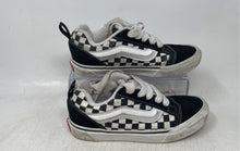 Load image into Gallery viewer, Vans Kids Knu Skool 721356 White Black Lace-Up Low Top Sneakers Shoes Size 2.5