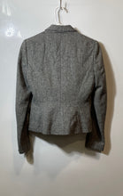 Load image into Gallery viewer, Calvin Klein Womens Gray Heather Long Sleeve Two-Button Blazer Size 0