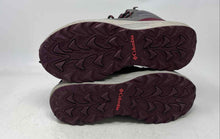 Load image into Gallery viewer, Columbia Womens Trailstorm Peak Mid Gray Burgundy Lace-Up Hiking Boots Size 10