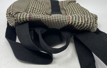 Load image into Gallery viewer, Lauren Ralph Lauren Womens Multicolor Houndstooth Adjustable Strap Backpack
