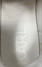 Load image into Gallery viewer, Karl Lagerfeld Paris Womens Canta White Low Top Lace-Up Sneaker Shoes Size 9M
