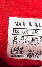 Load image into Gallery viewer, Adidas Girls Continental 80 Red Lace-Up Low Top Sneaker Shoes Size 6.5