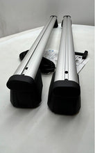 Load image into Gallery viewer, Set Of 2 Pcs Audi White Black Original Roof Rack Cross Bars w/Instruction Manual