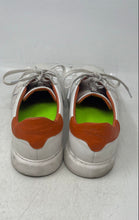 Load image into Gallery viewer, Robert Graham Mens White Orange Low Top Lace-Up Sneaker Shoes Size 8.5