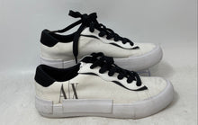Load image into Gallery viewer, Armani Exchange Womens XDX097 White Black Round Toe Lace-Up Sneaker Shoes Size 6