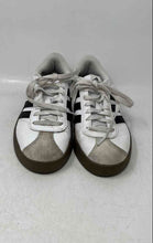 Load image into Gallery viewer, Adidas Womens VL Court 3.0 White Brown Leather Lace-Up Sneaker Shoes Size 7.5