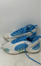 Load image into Gallery viewer, Adidas Mens D.O.N. Issue 5 White Blue Lace-Up Low Top Sneaker Shoes Size 10.5