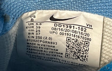 Load image into Gallery viewer, Nike Mens Dunk Low DD1391-102 White Blue Tennis Sneaker Shoes Size 8