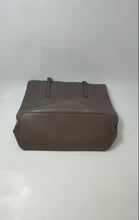 Load image into Gallery viewer, Michael Kors Womens Gray Emry Leather Inner Pockets Double Handle Tote Bag