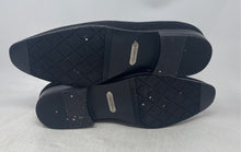 Load image into Gallery viewer, Carlos Morandi Mens Black Glitter Round Toe Slip-On Loafer Shoes Size 13D