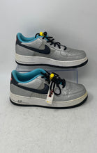 Load image into Gallery viewer, Nike Boys Air Force 1 CW6011-001 Gray Black Low Top Sneakers Shoes Size 6Y
