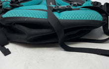 Load image into Gallery viewer, The North Face Unisex Black Adjustable Zipper Top Handle Hiking Backpack