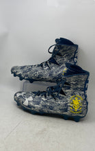 Load image into Gallery viewer, Under Armour Mens Highlight MC Blue Printed Lace-Up Football Cleats Size 15