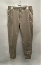 Load image into Gallery viewer, Boss Hugo Boss Mens Dark Beige Flat Front Pockets Tapered Leg Chino Pants Sz 30R