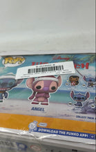 Load image into Gallery viewer, Lot Of 2 Pcs Funko Pop! Disney Stitch & Angel Holiday Edition Vinyl Figure